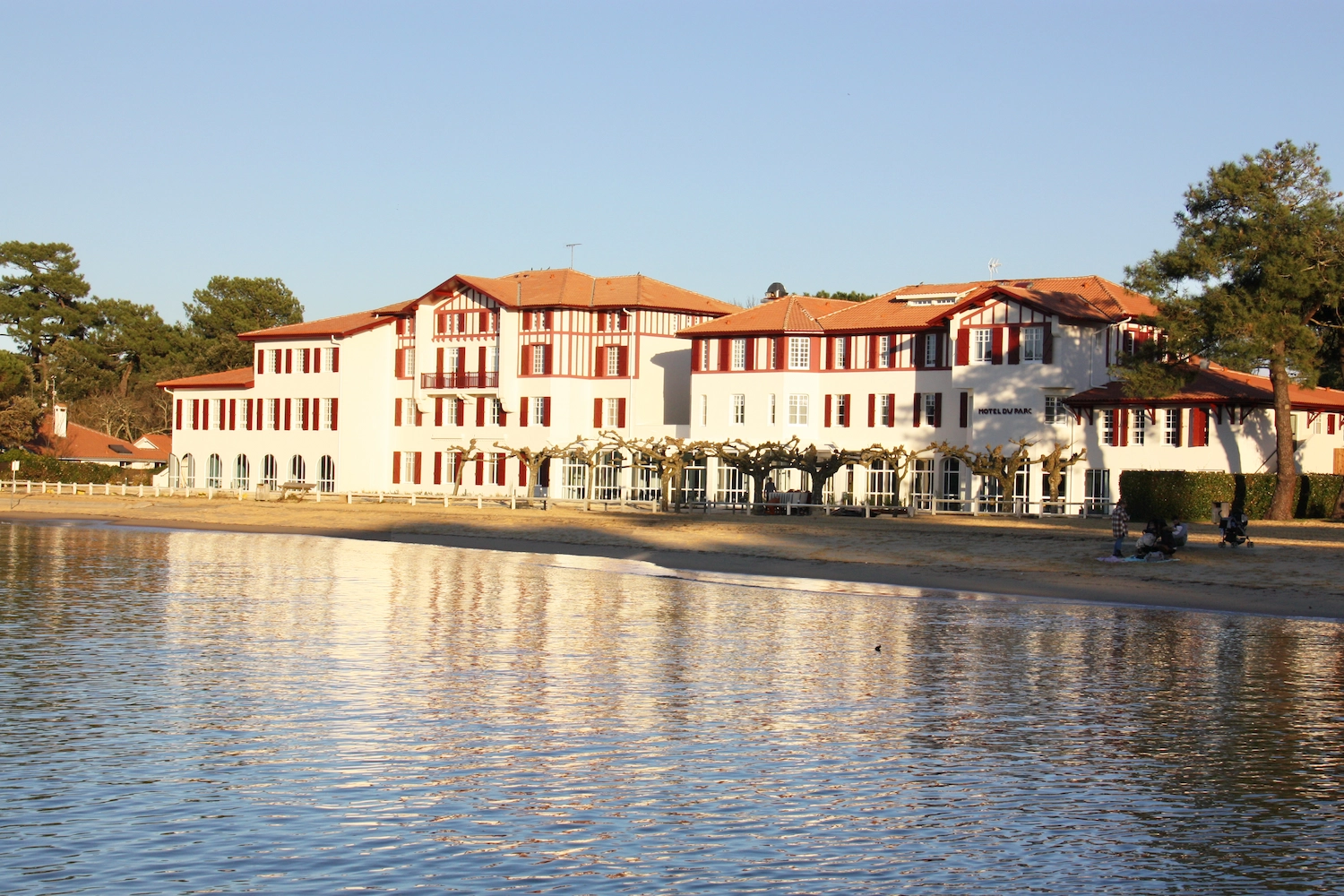 hôtel du parc Hossegor bord de lac vacances Landes