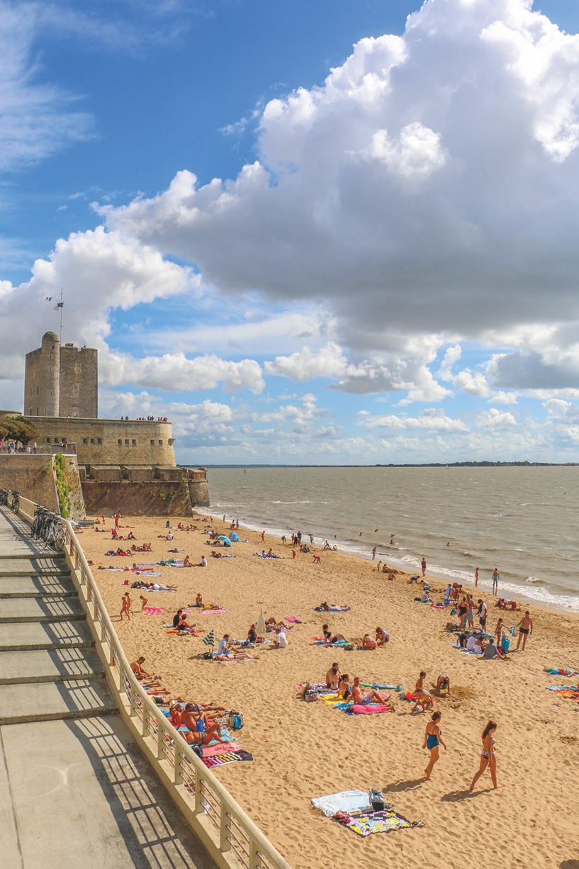 plage Fouras fort Vauban Rochefort Océan Charente Maritime