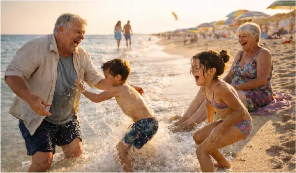 Grand-parents et petits-enfants